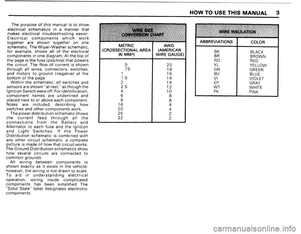 BMW 318i 1984 E30 Electrical Troubleshooting Manual 