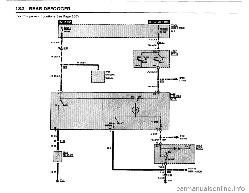 BMW 318i 1984 E30 Electrical Troubleshooting Manual 