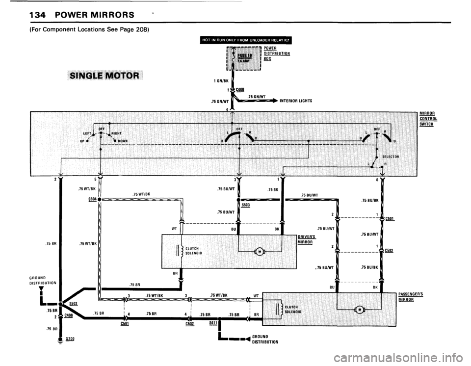 BMW 318i 1984 E30 Electrical Troubleshooting Manual 