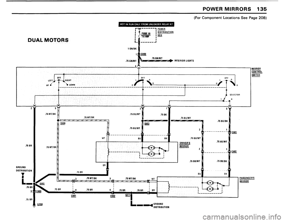 BMW 318i 1984 E30 Electrical Troubleshooting Manual 