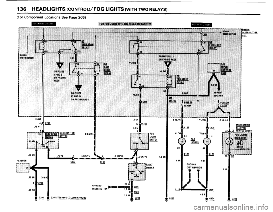 BMW 318i 1984 E30 Electrical Troubleshooting Manual 