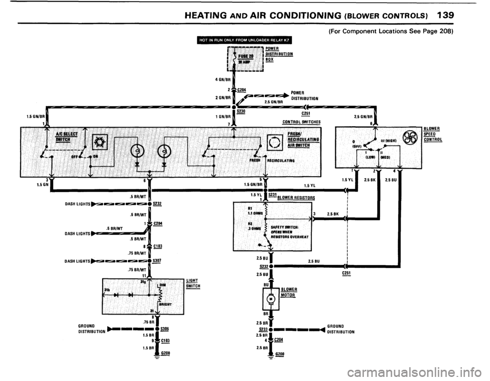 BMW 318i 1984 E30 Electrical Troubleshooting Manual 