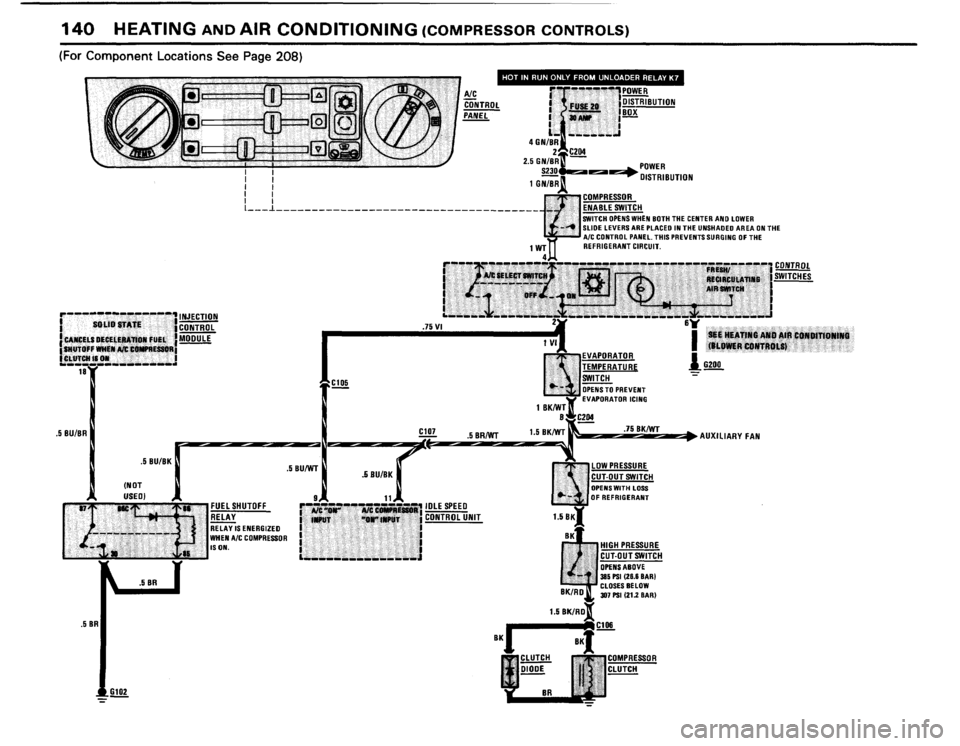 BMW 318i 1984 E30 Electrical Troubleshooting Manual 