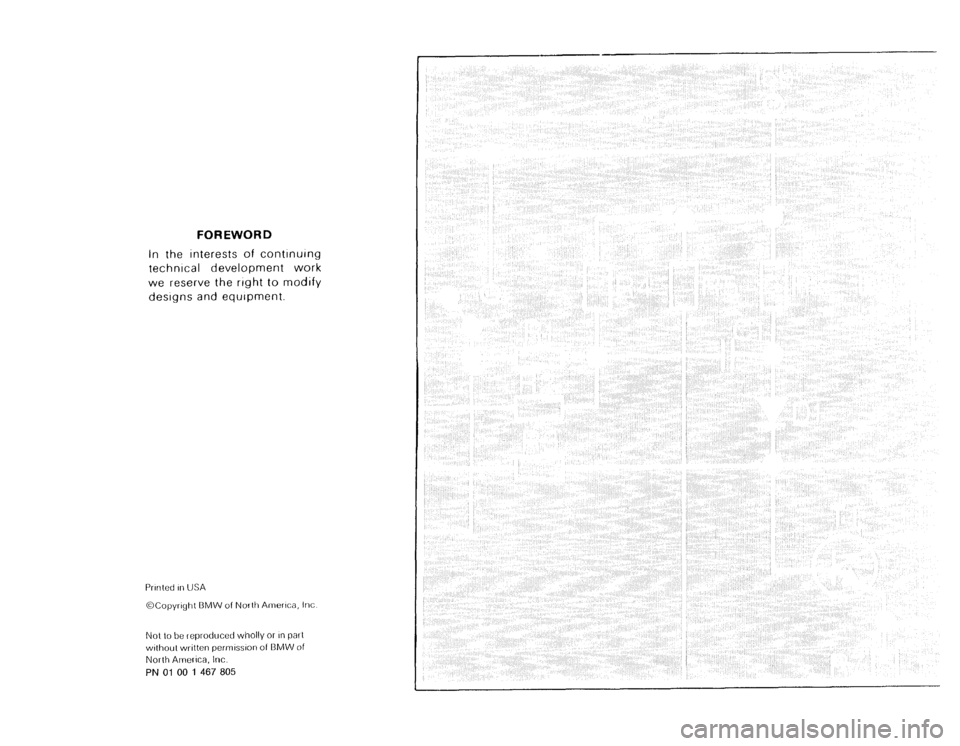 BMW 325e 1985 E30 Electrical Troubleshooting Manual 