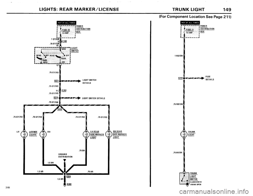 BMW 318i 1985 E30 Electrical Troubleshooting Manual BMW 318i 1985 E30 Electrical Troubleshooting Manual