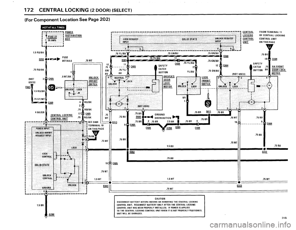 BMW 318i 1985 E30 Electrical Troubleshooting Manual BMW 318i 1985 E30 Electrical Troubleshooting Manual