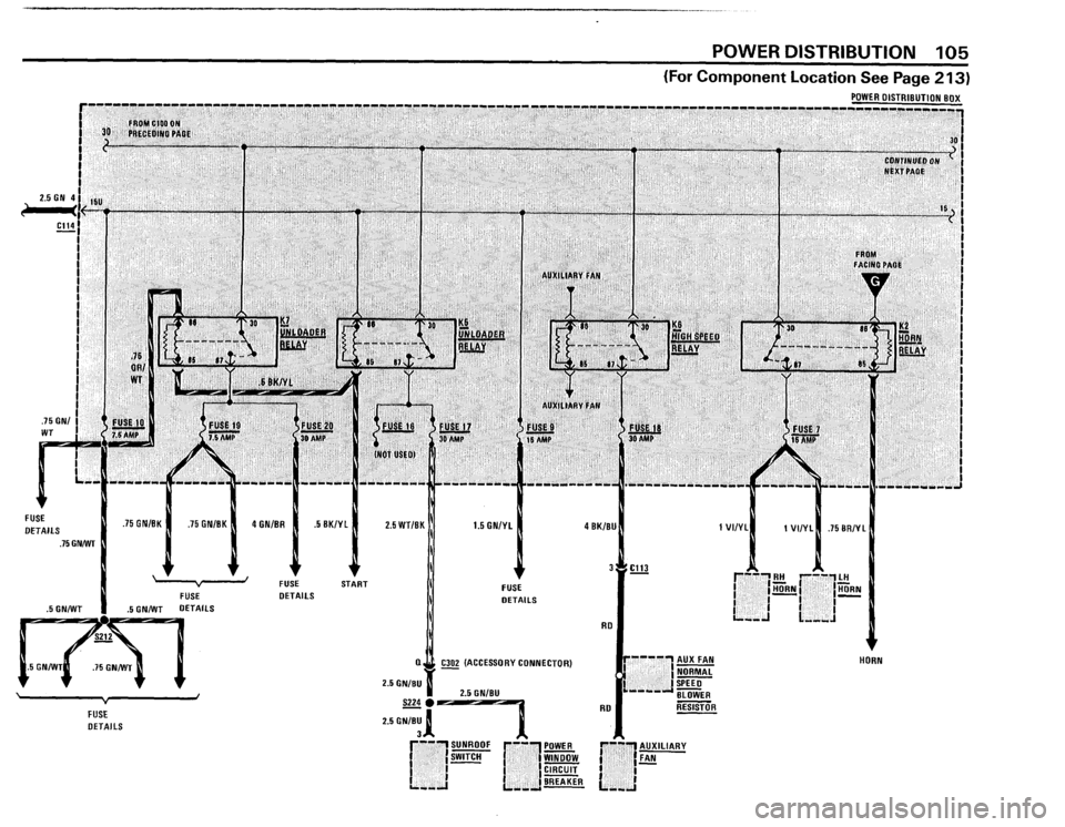 BMW 318i 1985 E30 Electrical Troubleshooting Manual 