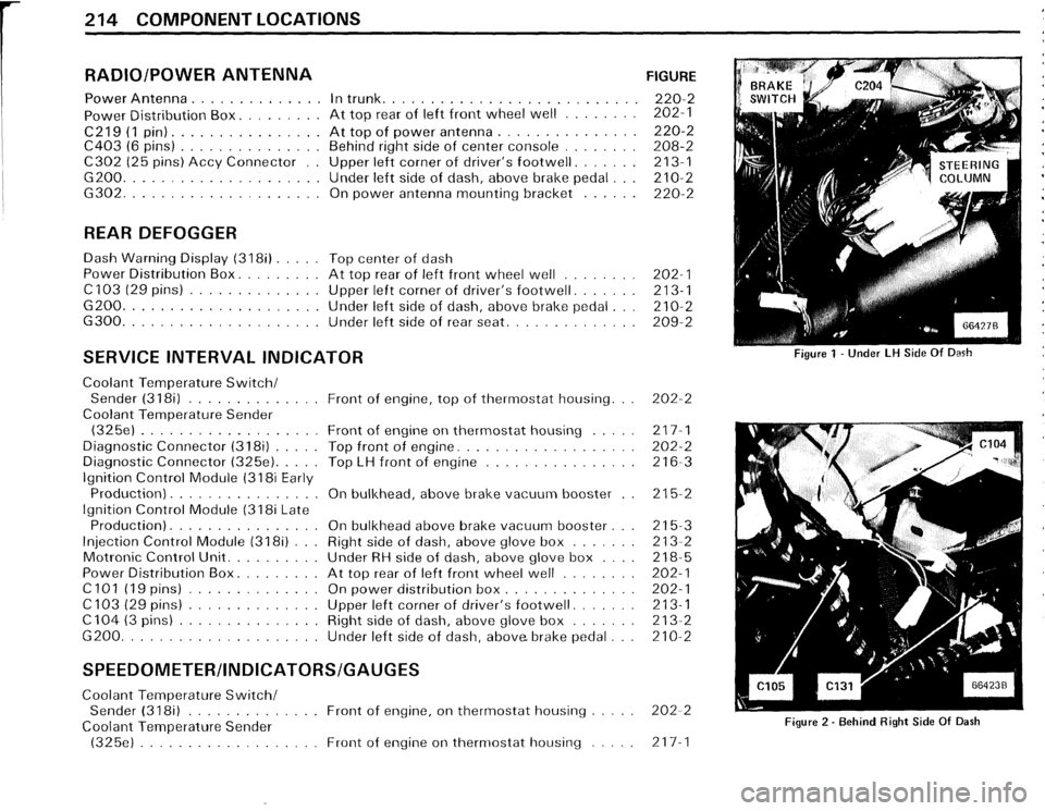 BMW 318i 1985 E30 Electrical Troubleshooting Manual 