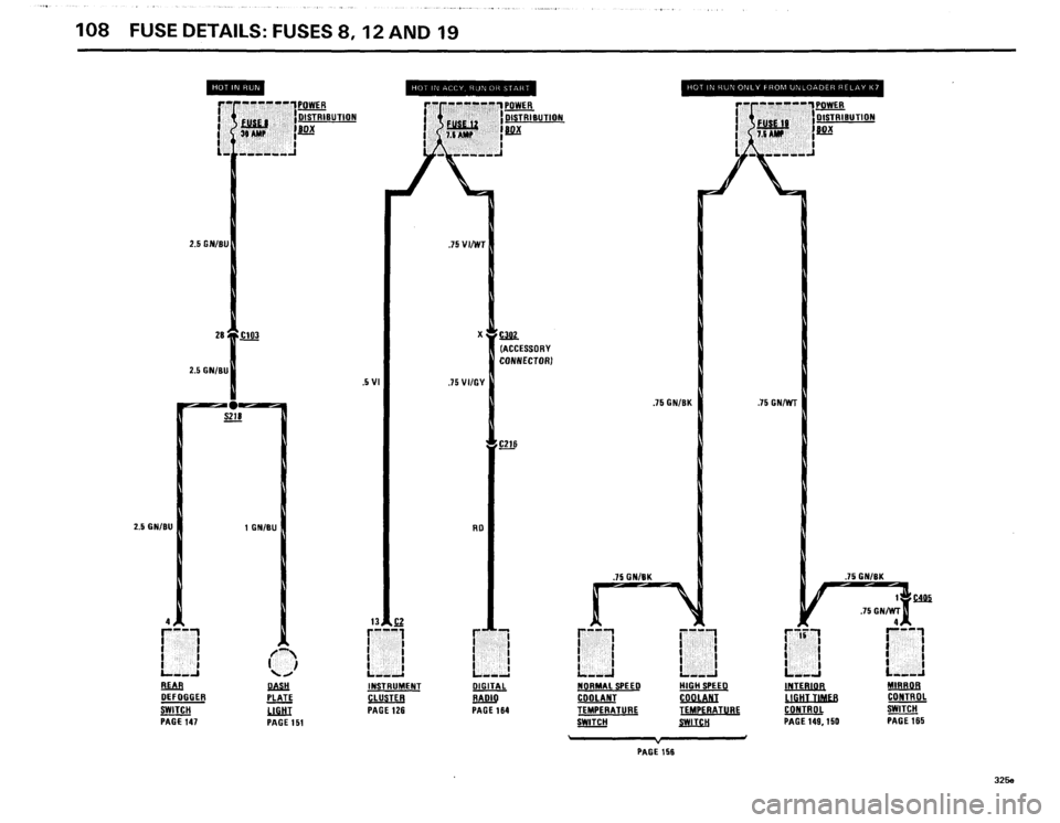 BMW 318i 1985 E30 Electrical Troubleshooting Manual 