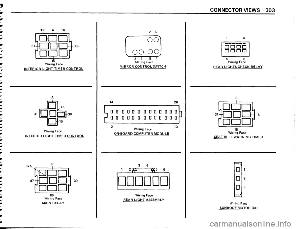 BMW 325e 1985 E30 Electrical Troubleshooting Manual 