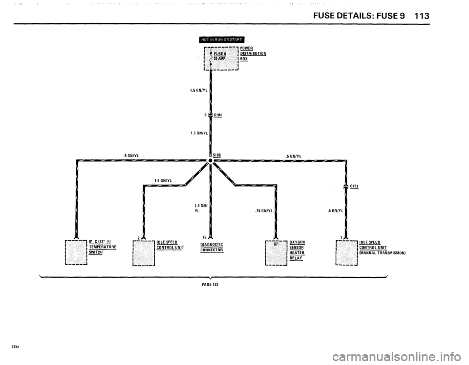 BMW 318i 1985 E30 Electrical Troubleshooting Manual 
