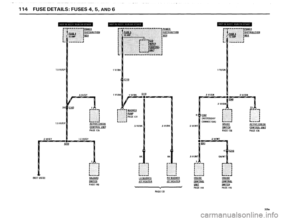 BMW 318i 1985 E30 Electrical Troubleshooting Manual 