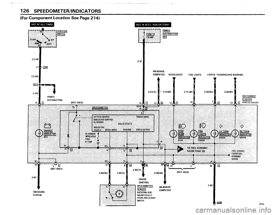 BMW 325e 1985 E30 Electrical Troubleshooting Manual 