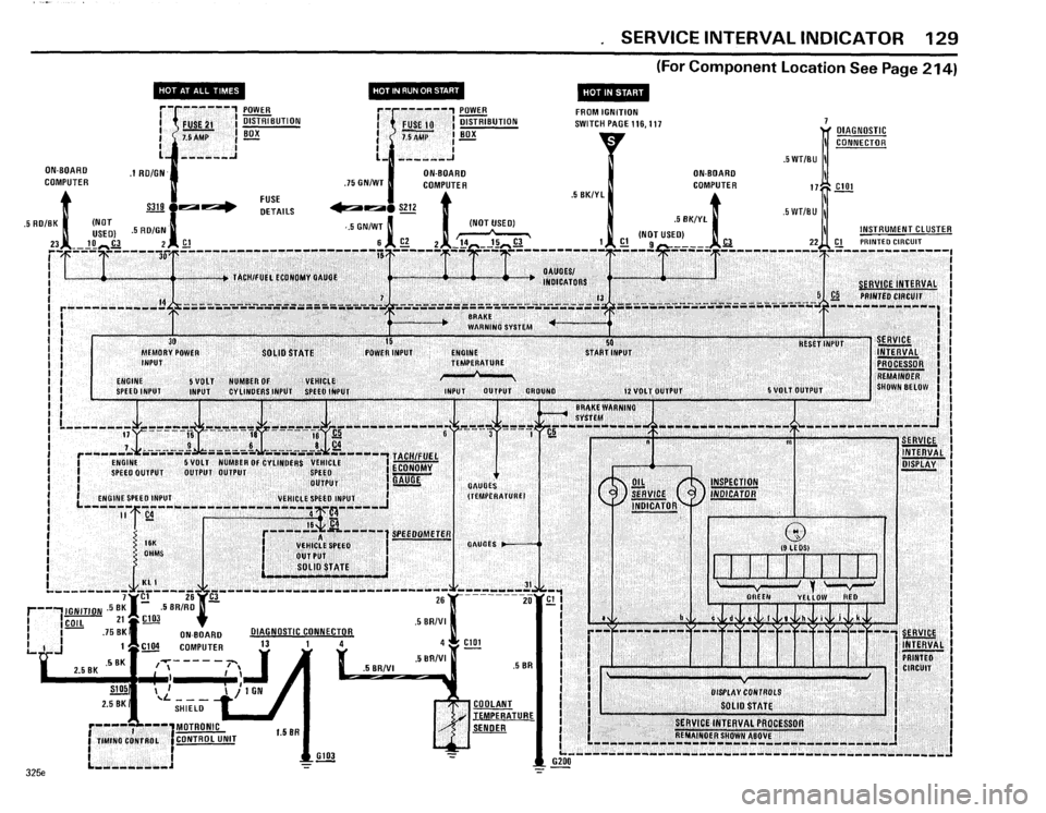 BMW 325e 1985 E30 Electrical Troubleshooting Manual 