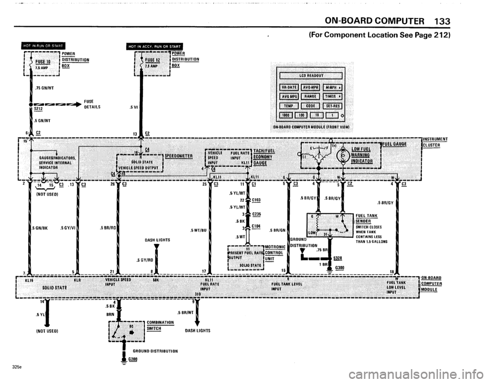 BMW 325e 1985 E30 Electrical Troubleshooting Manual 