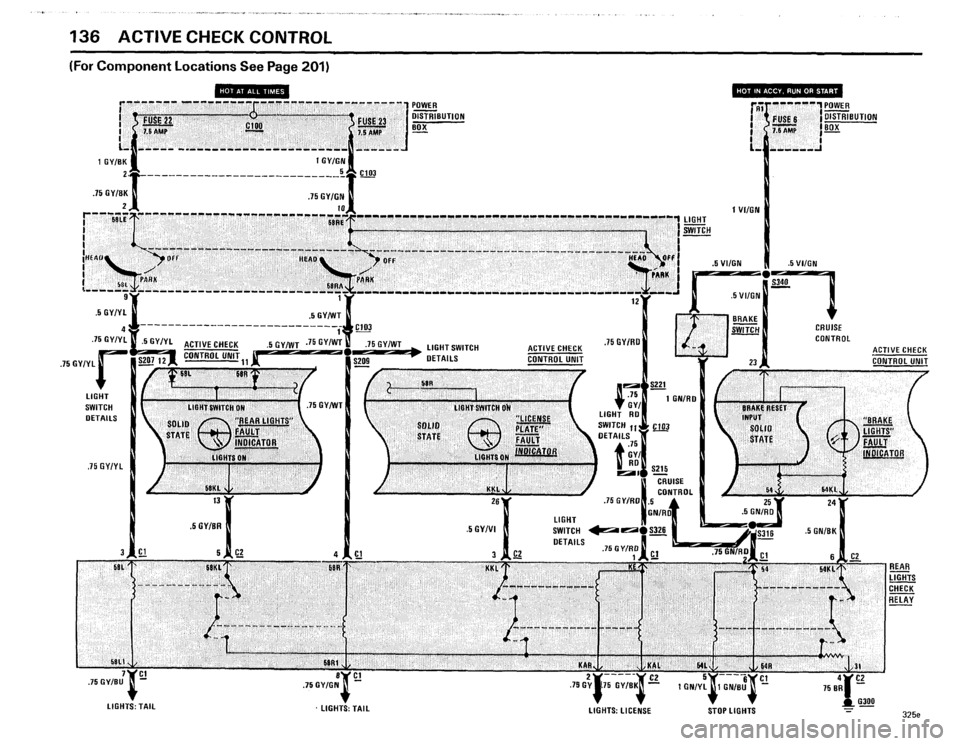 BMW 318i 1985 E30 Electrical Troubleshooting Manual 