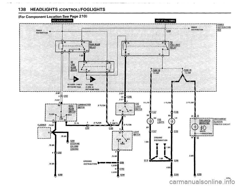 BMW 318i 1985 E30 Electrical Troubleshooting Manual 