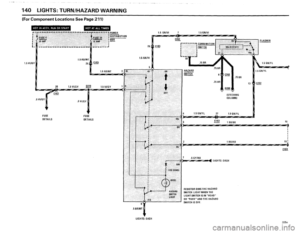 BMW 318i 1985 E30 Electrical Troubleshooting Manual 