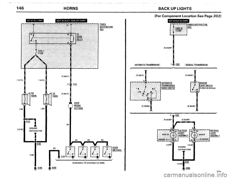 BMW 318i 1985 E30 Electrical Troubleshooting Manual 