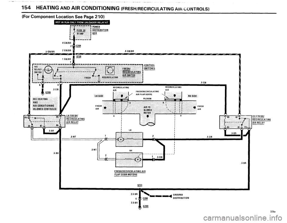 BMW 318i 1985 E30 Electrical Troubleshooting Manual 