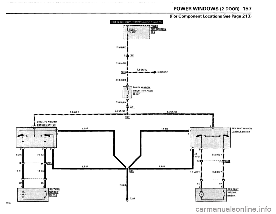 BMW 318i 1985 E30 Electrical Troubleshooting Manual 