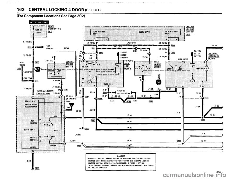 BMW 318i 1985 E30 Electrical Troubleshooting Manual 