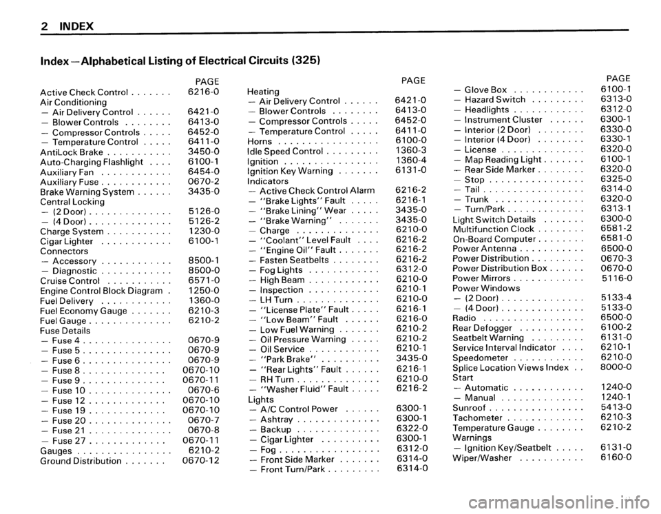 BMW 325i 1986 E30 Electrical Troubleshooting Manual 