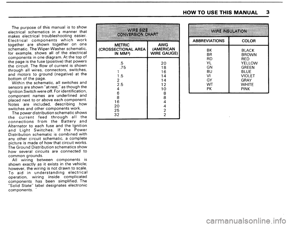 BMW 325i 1986 E30 Electrical Troubleshooting Manual 