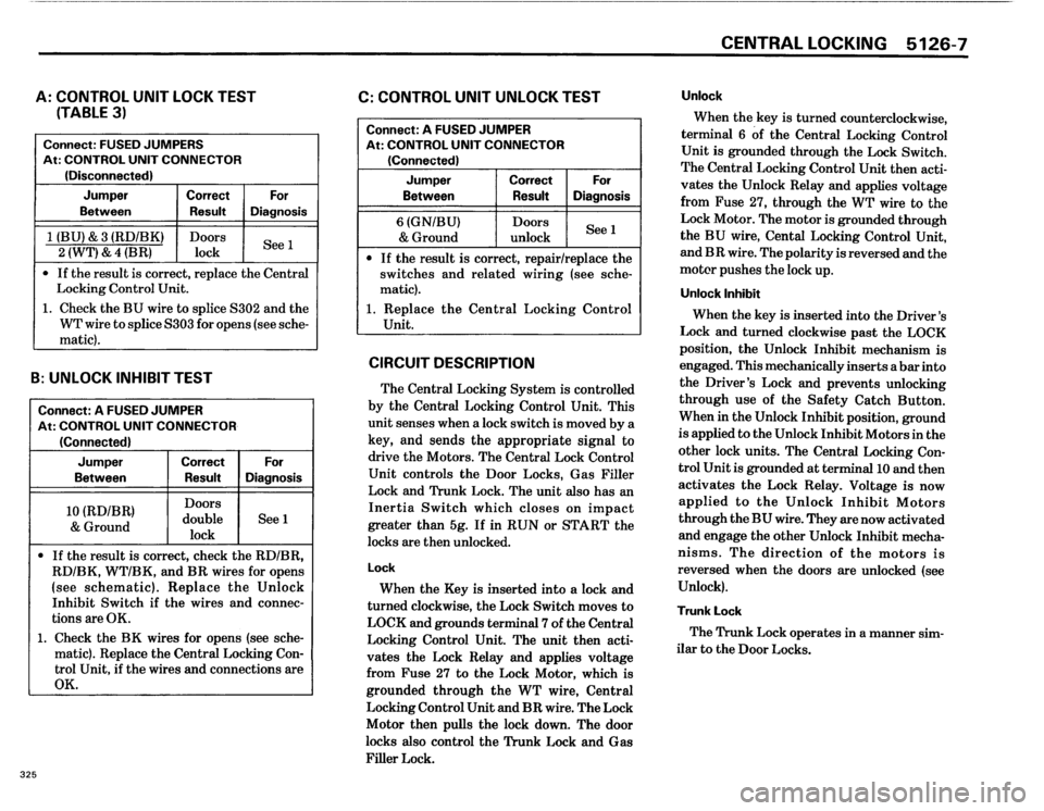 BMW 325i 1986 E30 Electrical Troubleshooting Manual BMW 325i 1986 E30 Electrical Troubleshooting Manual