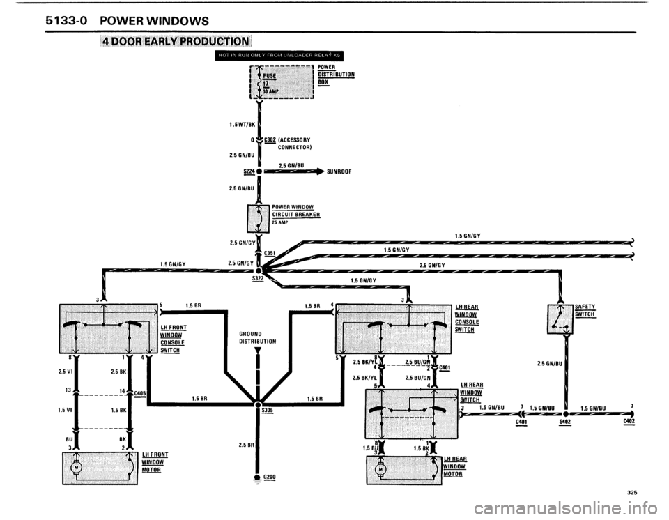 BMW 325i 1986 E30 Electrical Troubleshooting Manual BMW 325i 1986 E30 Electrical Troubleshooting Manual