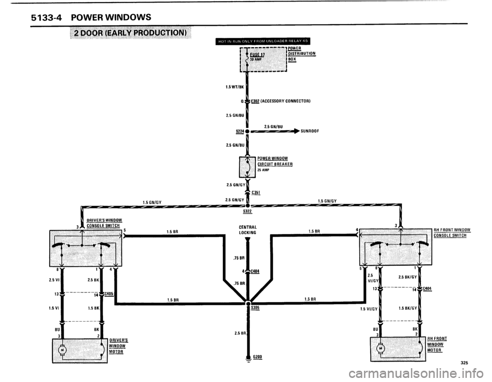BMW 325i 1986 E30 Electrical Troubleshooting Manual BMW 325i 1986 E30 Electrical Troubleshooting Manual
