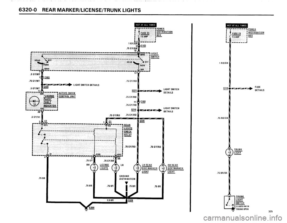 BMW 325i 1986 E30 Electrical Troubleshooting Manual BMW 325i 1986 E30 Electrical Troubleshooting Manual