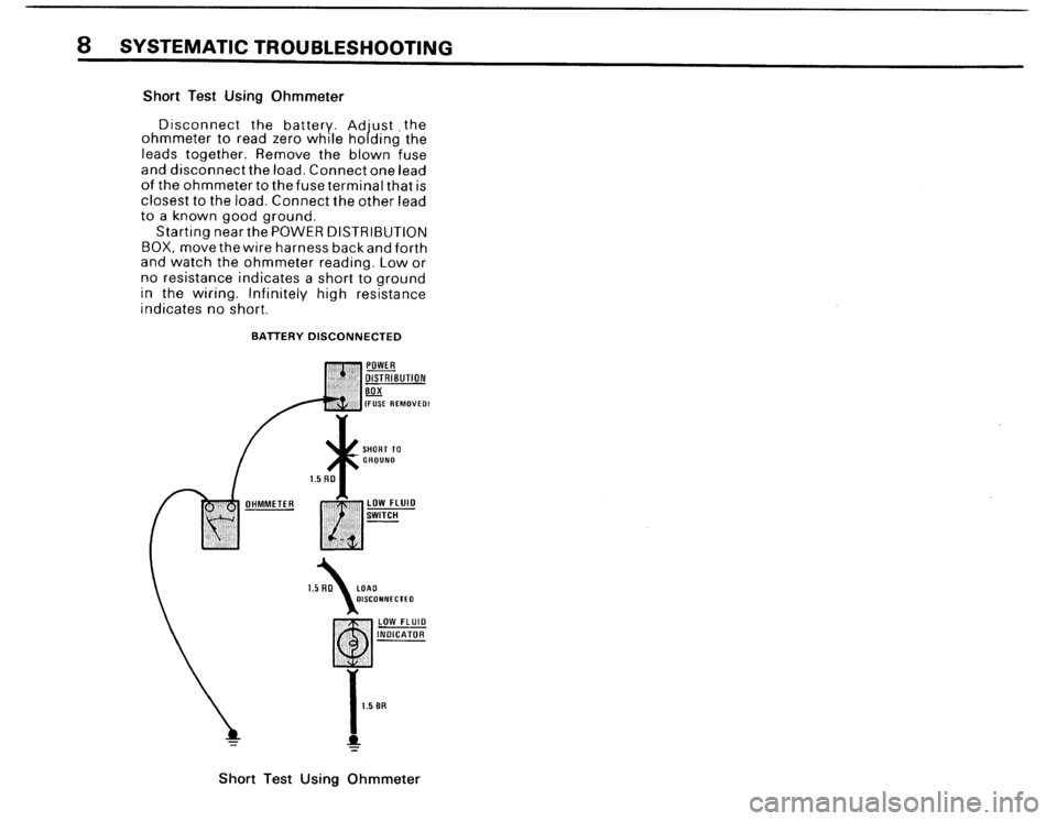 BMW 325i 1987 E30 Electrical Troubleshooting Manual 