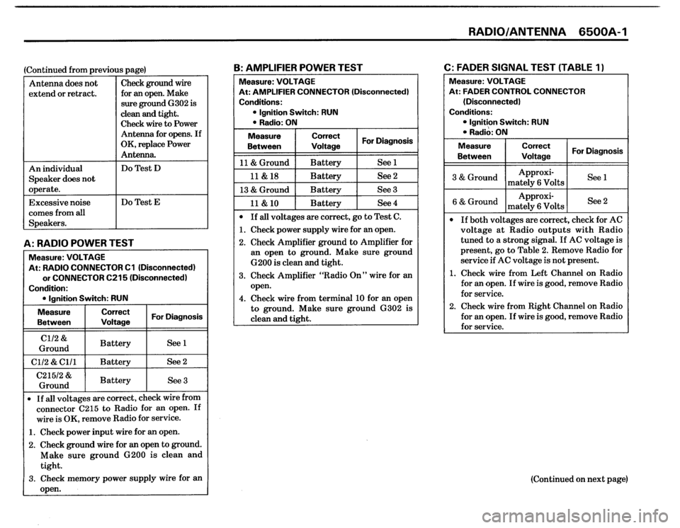 BMW 325i 1987 E30 Electrical Troubleshooting Manual 