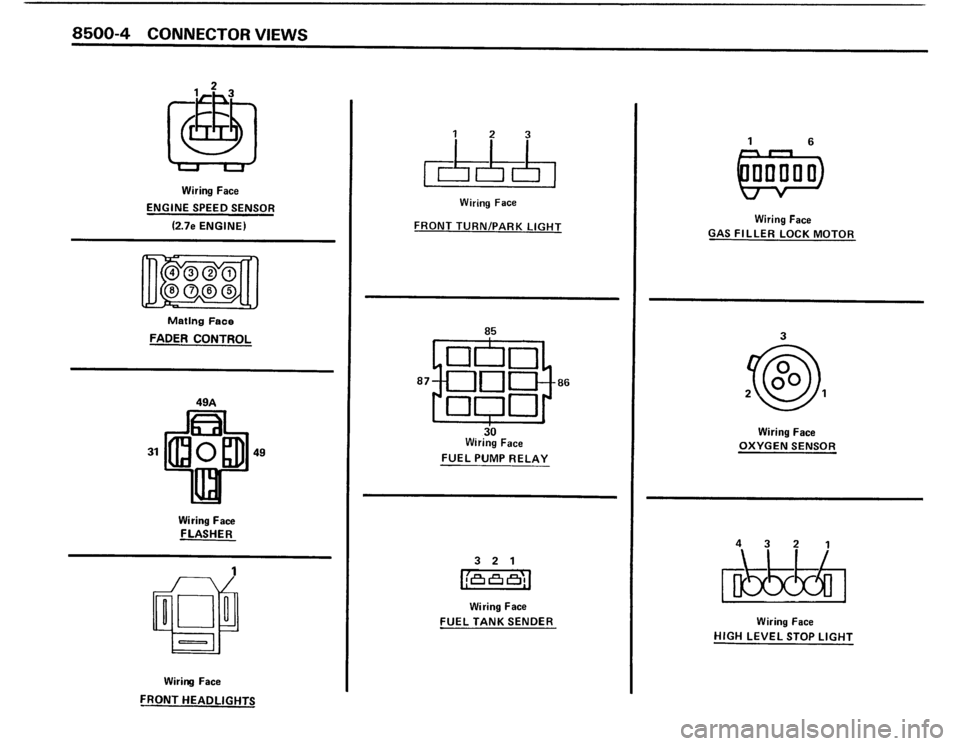 BMW 325i 1987 E30 Electrical Troubleshooting Manual 