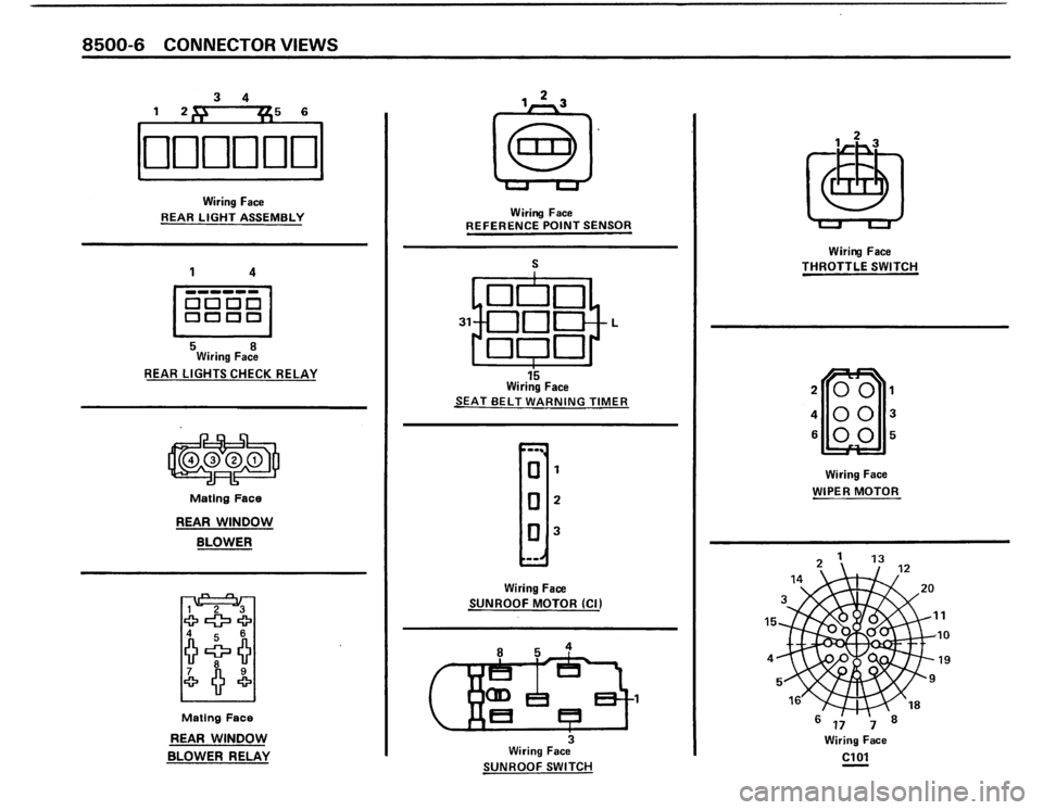 BMW 325i 1987 E30 Electrical Troubleshooting Manual 