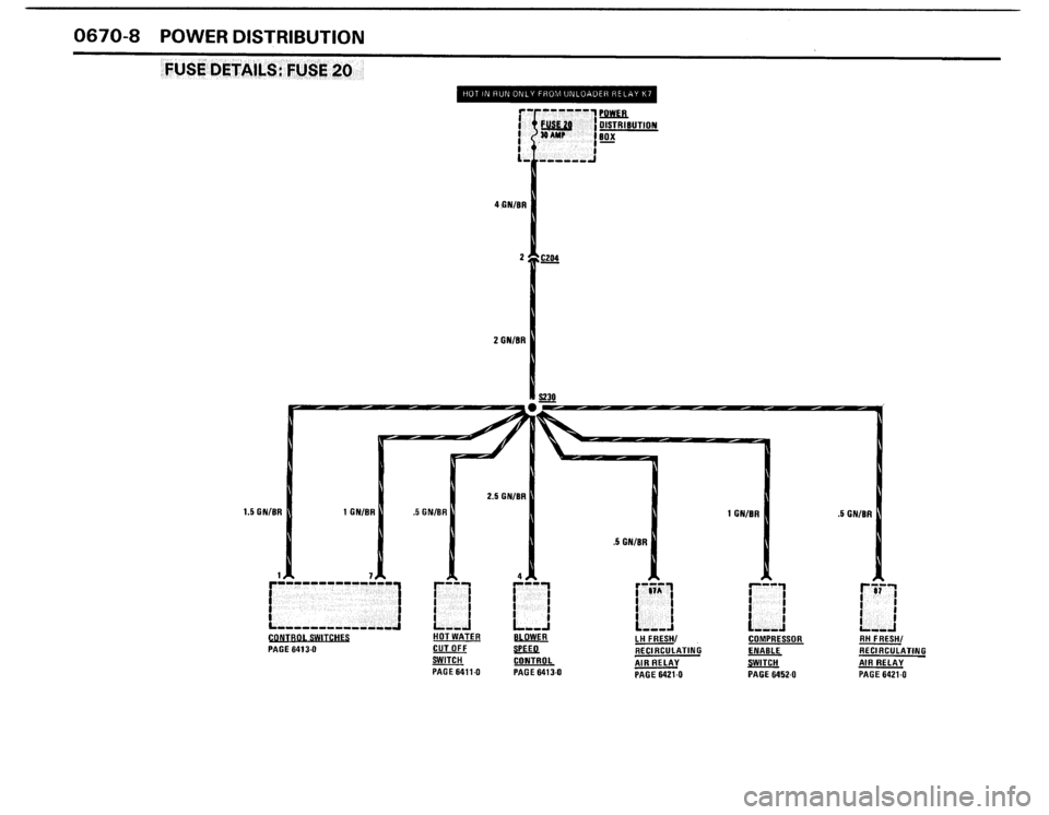 BMW 325i 1987 E30 Electrical Troubleshooting Manual 