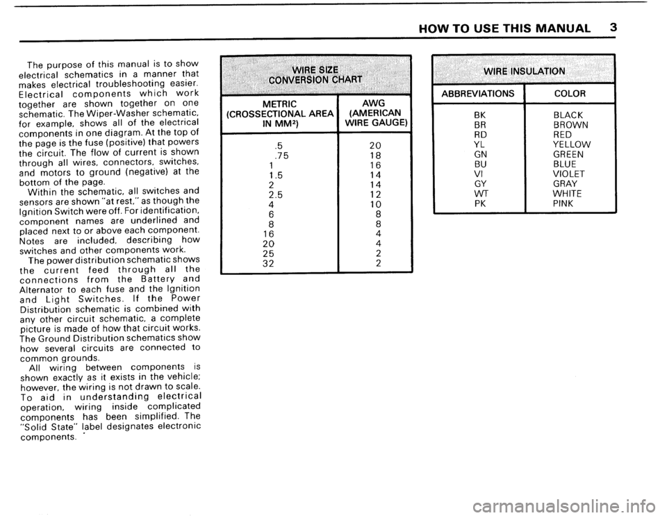 BMW 325i 1987 E30 Electrical Troubleshooting Manual 