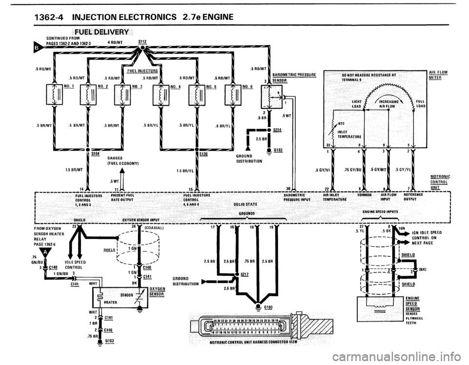 BMW 325i 1987 E30 Electrical Troubleshooting Manual 