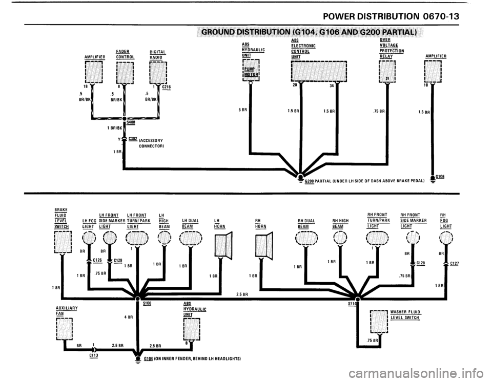 BMW M3 1987 E30 Electrical Troubleshooting Manual 