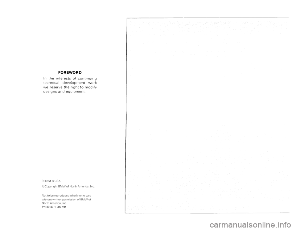 BMW M3 1987 E30 Electrical Troubleshooting Manual 