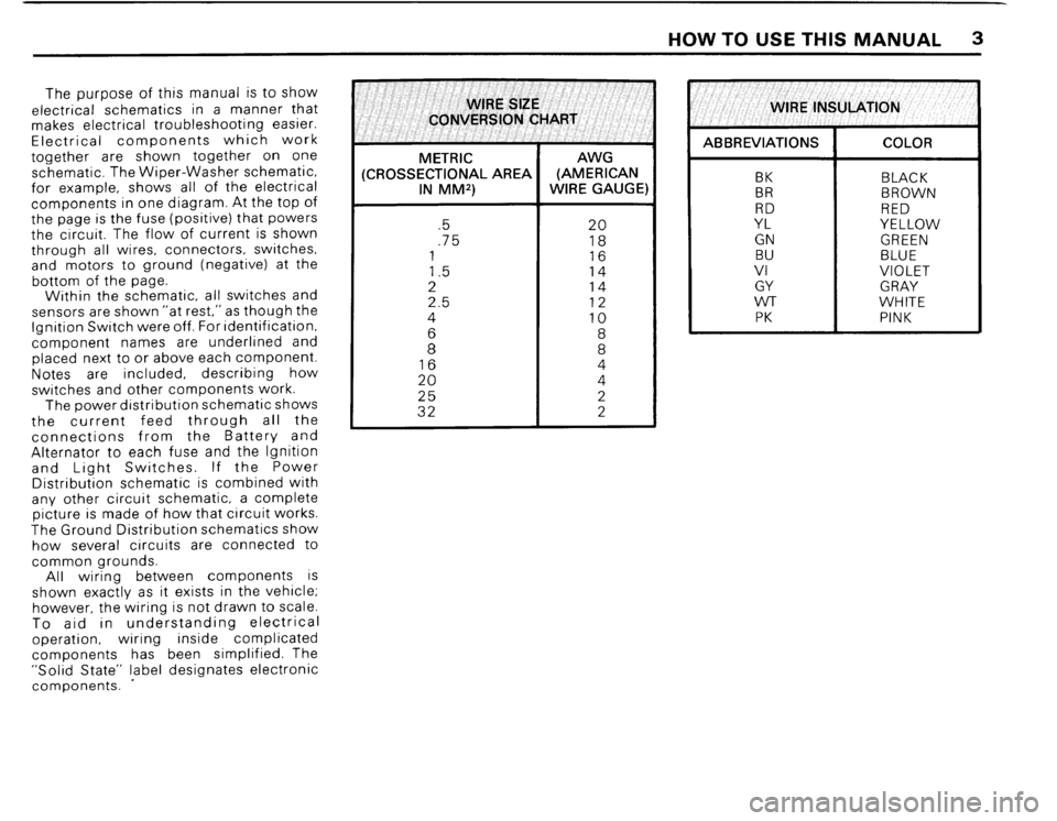 BMW M3 1987 E30 Electrical Troubleshooting Manual 