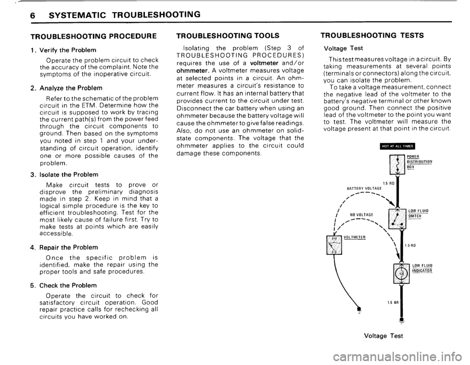 BMW M3 1987 E30 Electrical Troubleshooting Manual 
