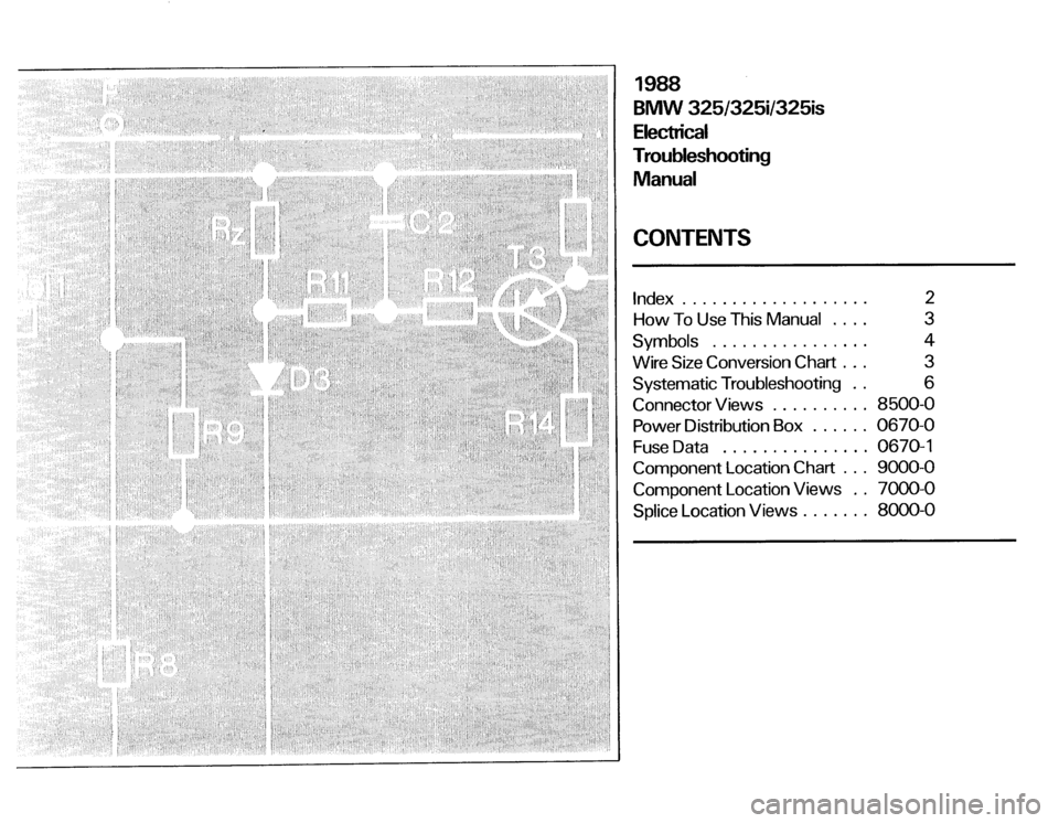 BMW 325i 1988 E30 Electrical Troubleshooting Manual BMW 325i 1988 E30 Electrical Troubleshooting Manual