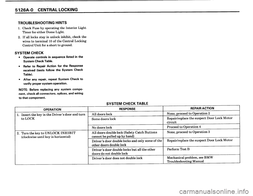 BMW 325i 1988 E30 Electrical Troubleshooting Manual BMW 325i 1988 E30 Electrical Troubleshooting Manual