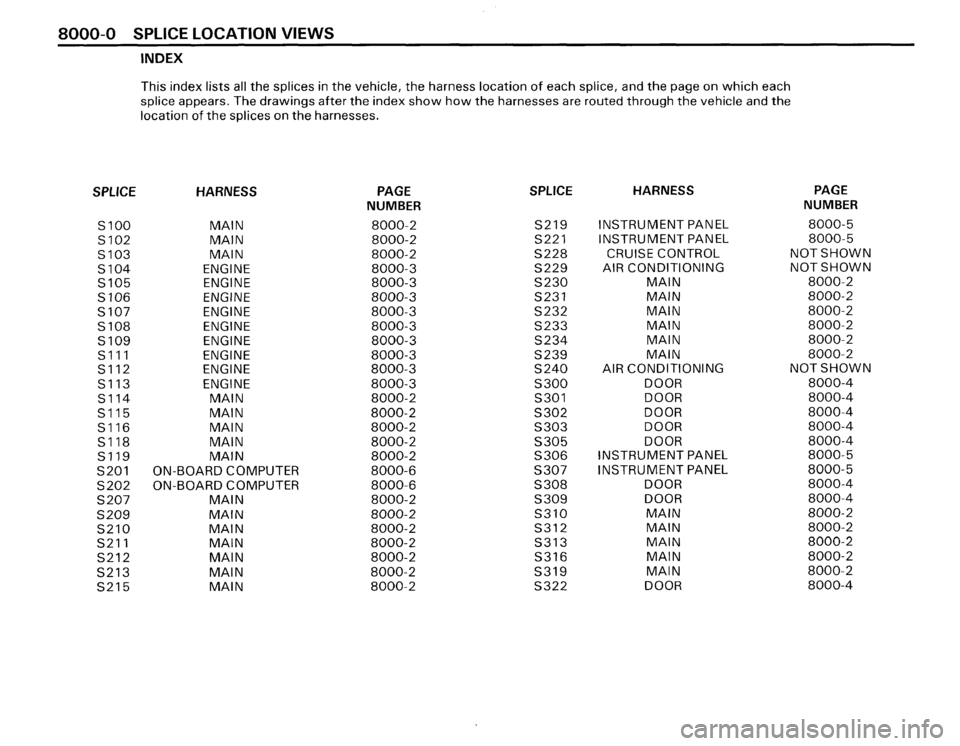 BMW 325i CONVERTIBLE 1988 E30 Electrical Troubleshooting Manual 