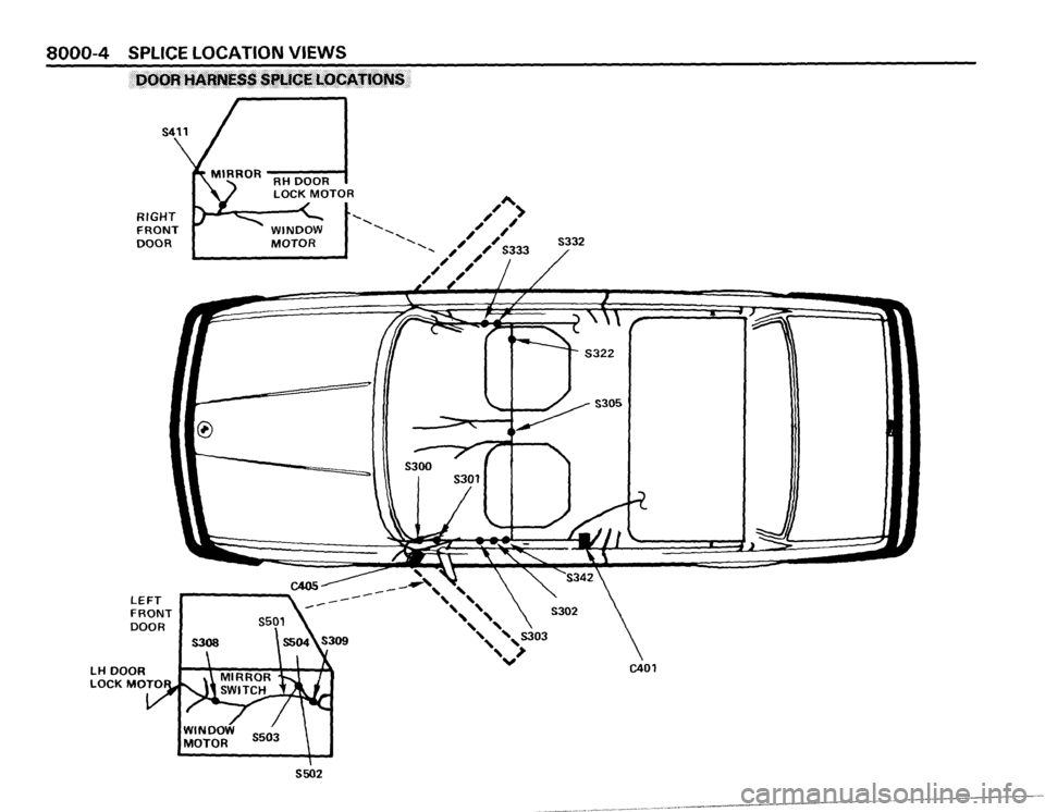 BMW 325i CONVERTIBLE 1988 E30 Electrical Troubleshooting Manual 