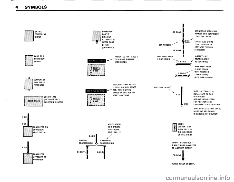 BMW 325i CONVERTIBLE 1988 E30 Electrical Troubleshooting Manual 