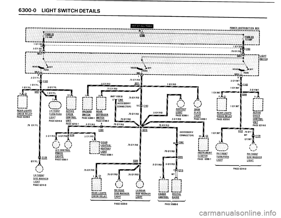 BMW 325i CONVERTIBLE 1988 E30 Electrical Troubleshooting Manual BMW 325i CONVERTIBLE 1988 E30 Electrical Troubleshooting Manual