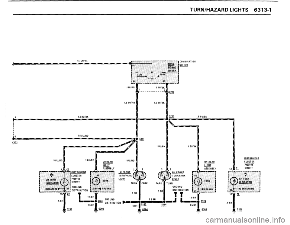 BMW 325i CONVERTIBLE 1988 E30 Electrical Troubleshooting Manual BMW 325i CONVERTIBLE 1988 E30 Electrical Troubleshooting Manual